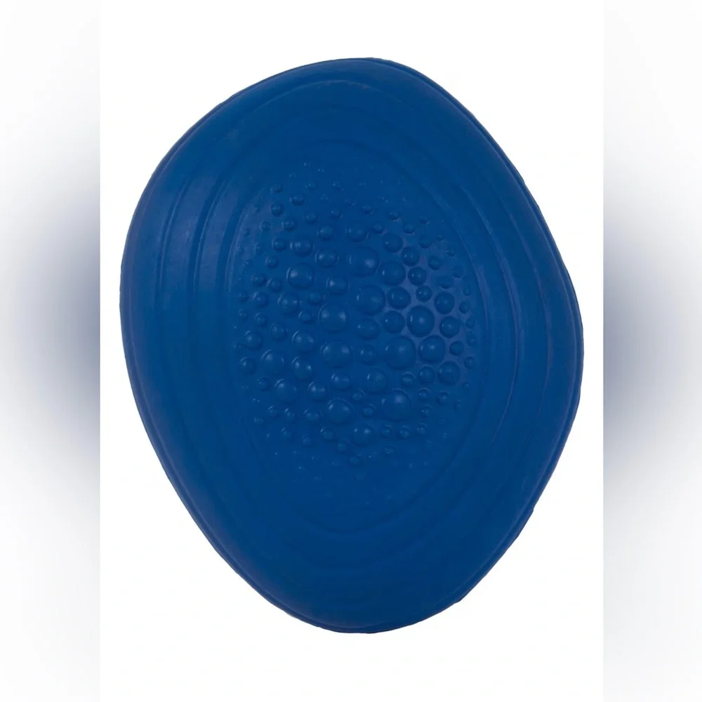 JW Pet Puddle Stone Pop Dog Toy, Blue NEW
